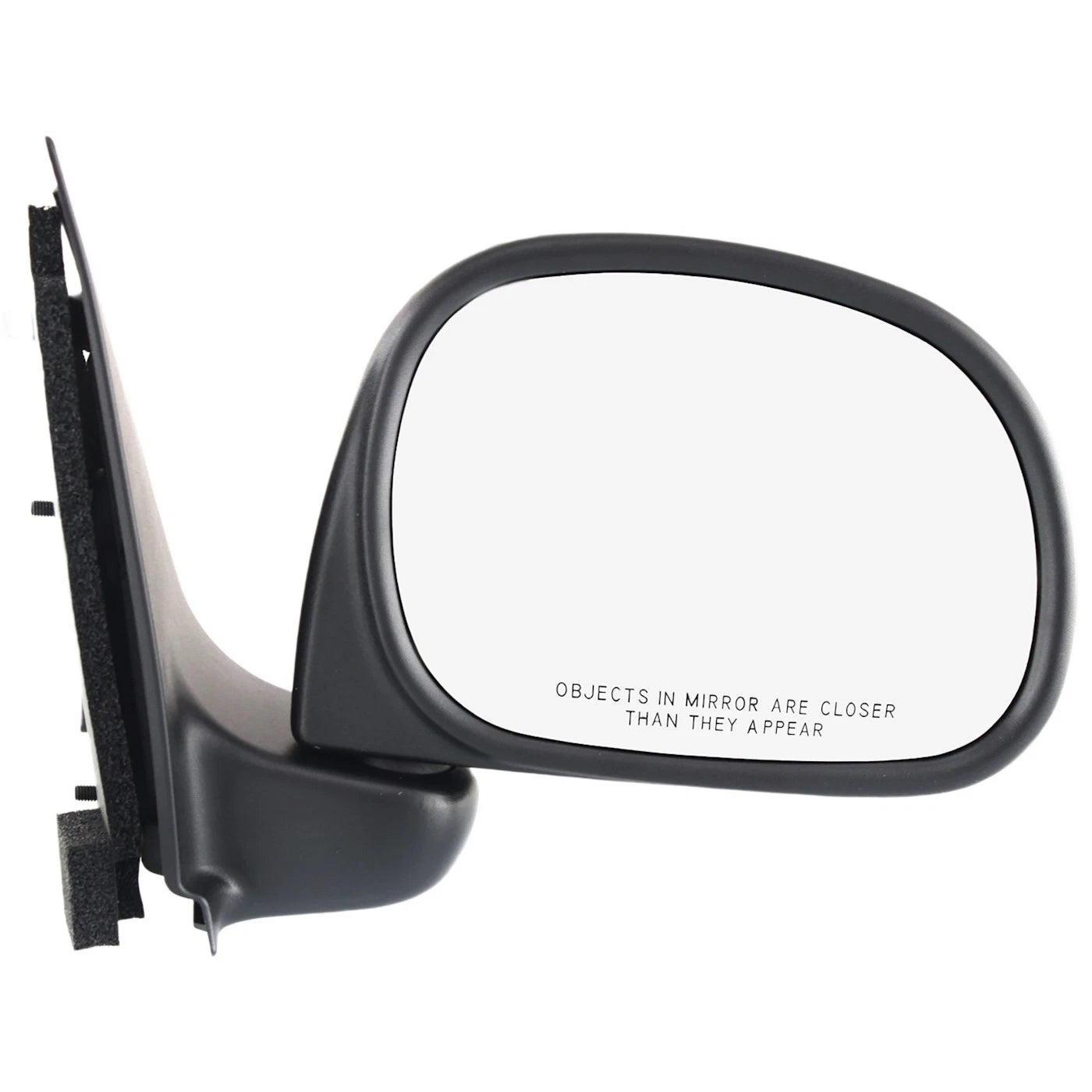 Set of 2 Manual Mirrors for Ford F-150 SuperCab (1997–2002) Black Paddle Style