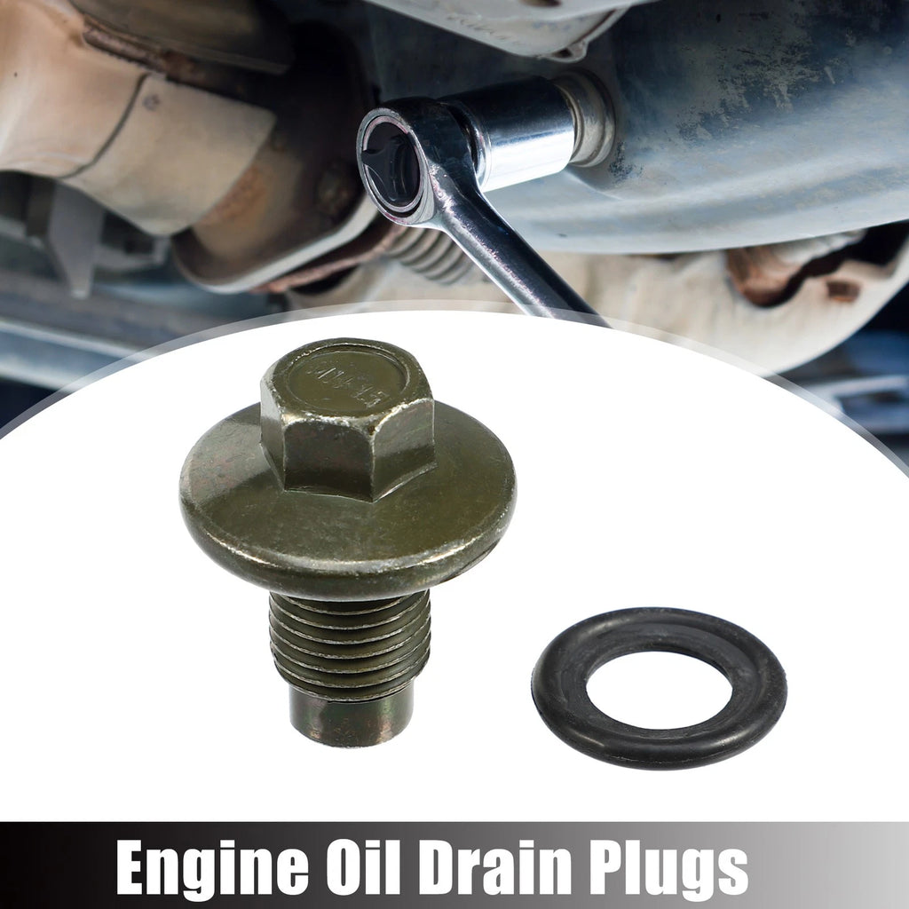Set of 1 M14x1.5 Oil Drain Plug with Washer 1013938 for Ford