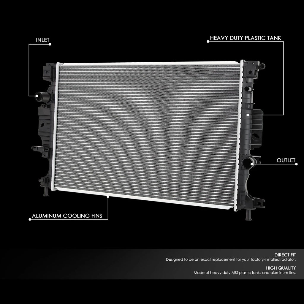 Aluminum Core Radiator for Ford Fusion/MKZ 1.5T/2.0L/2.5L (2013–2020) 13321