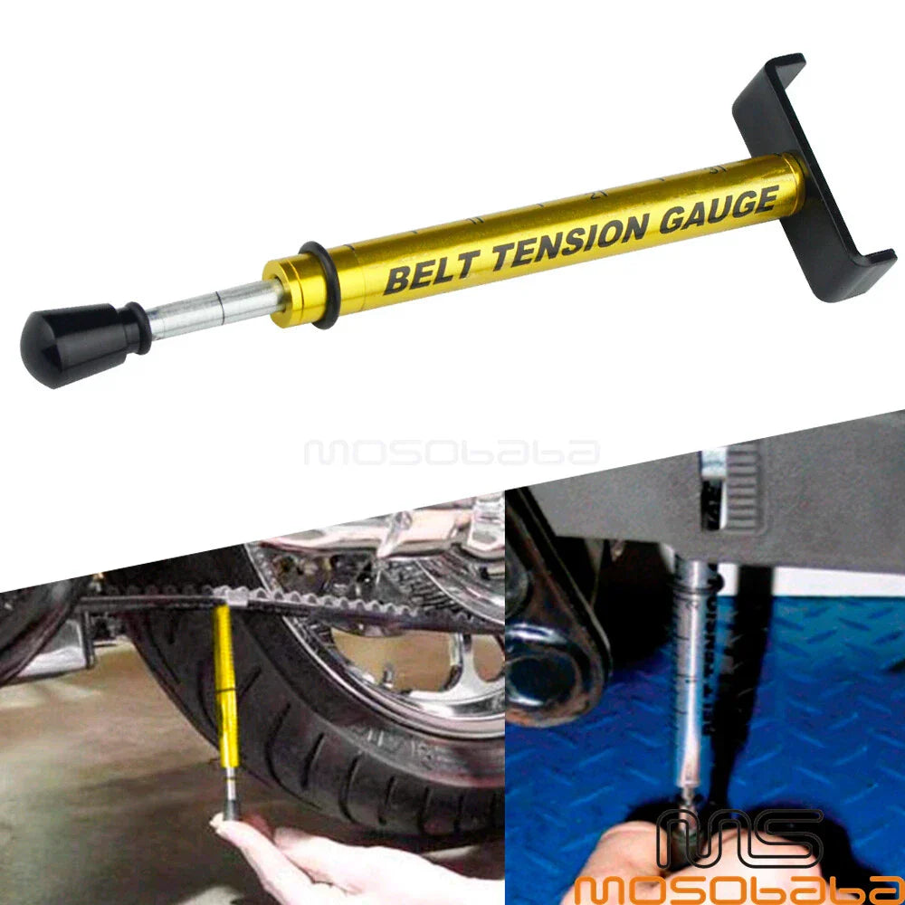 Adjustable Belt Tension Gauge Tool for Harley Touring Bikes