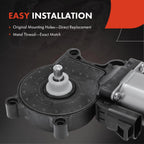 2X Window Motor for Buick Rendezvous (2002-2007) Pontiac Aztek (2001-2005)