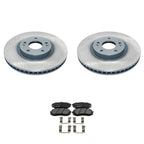 DuraGo Front Rotors & Bosch QuietCast Pads Kit for Cadenza (2014–2019)