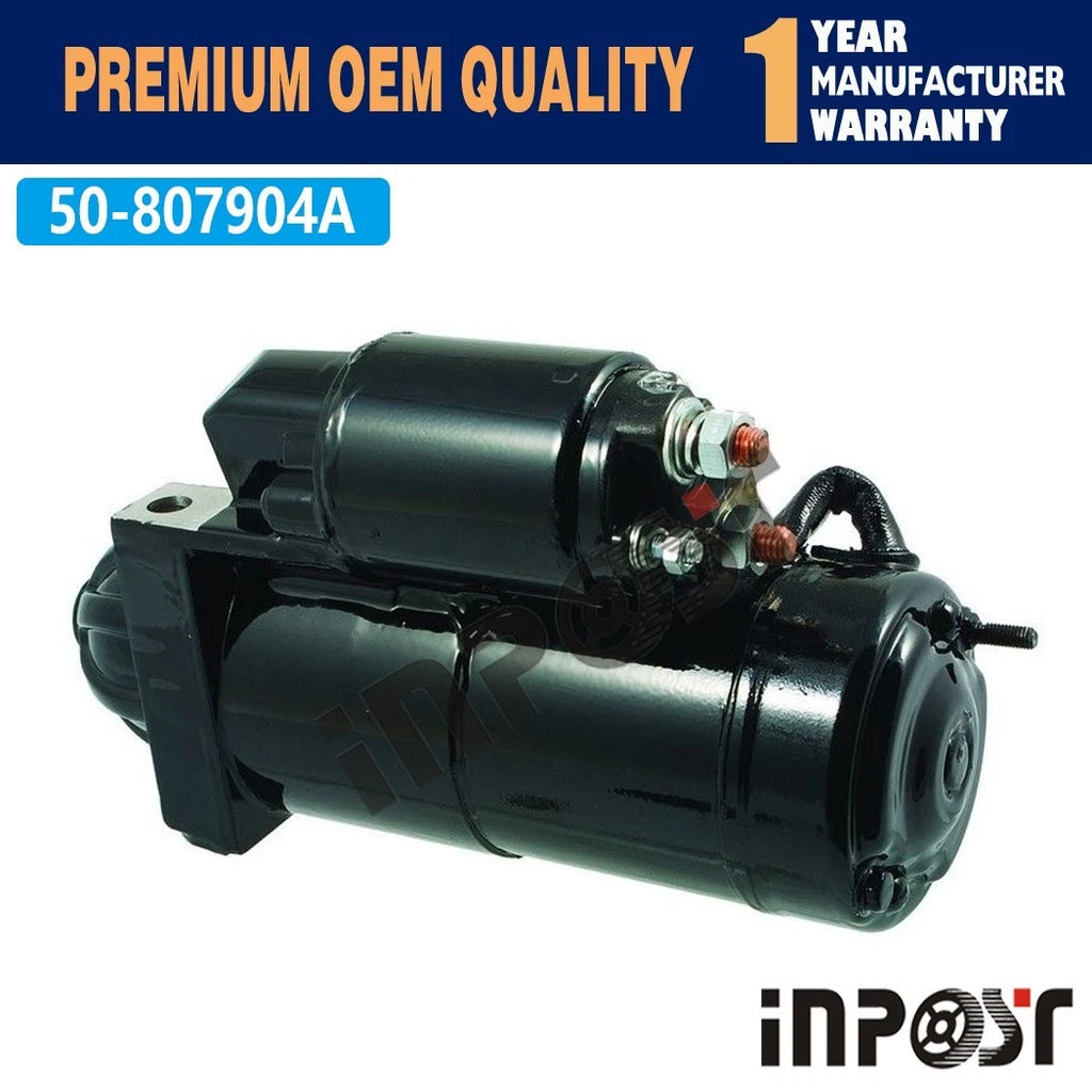 Starter for Marine 454 496 305 350 Mag 383 4.3 MPI V6 V8 (50-863007A1)