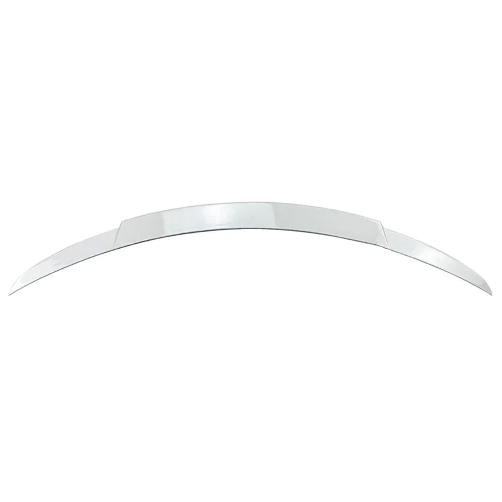 Rear Trunk Spoiler Lip Wing for Benz C-Class W205 C63 2015-2021 White