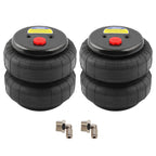 2X Air Ride Suspension Bags for 2500 (Heavy Duty, 1/2" NPT, Single Port)