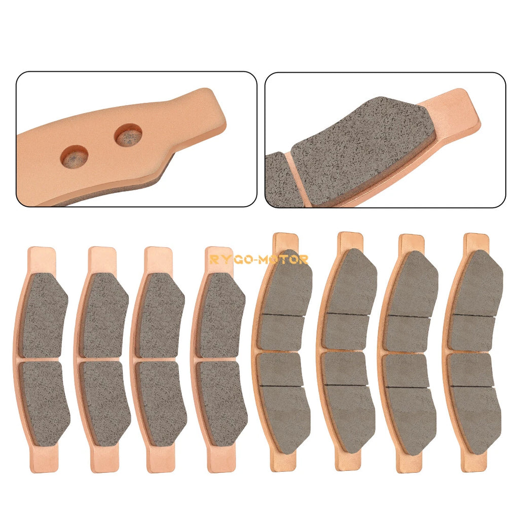 Set of 4 Ceramic Brake Pads for Can-Am Maverick R (2024–2025)