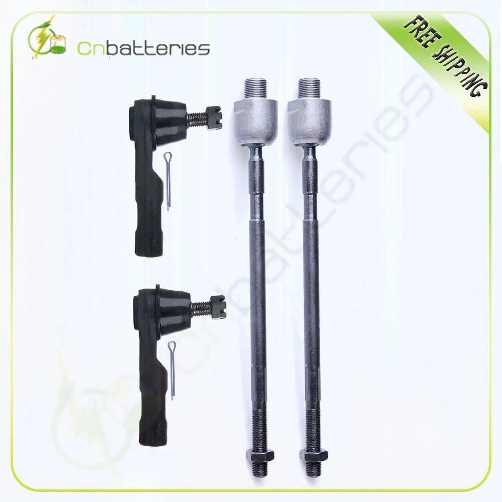 4X Tie Rod Ends Kit for Honda CR-V (2007–2011) - Outer & Inner