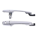 2 x Front Left & Right Outer Door Handle Chrome for Mazda 3 (2003–2009)