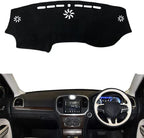 Non-Slip Dash Mat for Chrysler 300C (2012-2022) Black Dashboard Cover