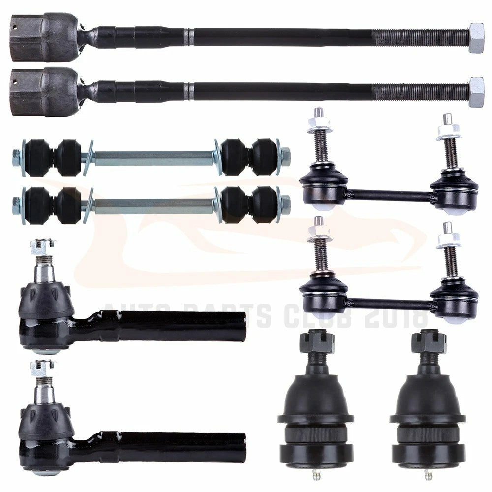 Set of 10 Sway Bar Tie Rod Ball Joints for Ford Mustang (1999–2004)