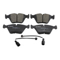 Set of 4 Bosch QuietCast Front Ceramic Brake Pads with Sensor for BMW E46 E83 E85 E86