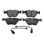 Set of 4 Bosch QuietCast Front Ceramic Brake Pads with Sensor for BMW E46 E83 E85 E86