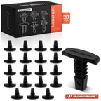 20Pcs Nylon Weatherstrip Retainer Clips for GM Chevy