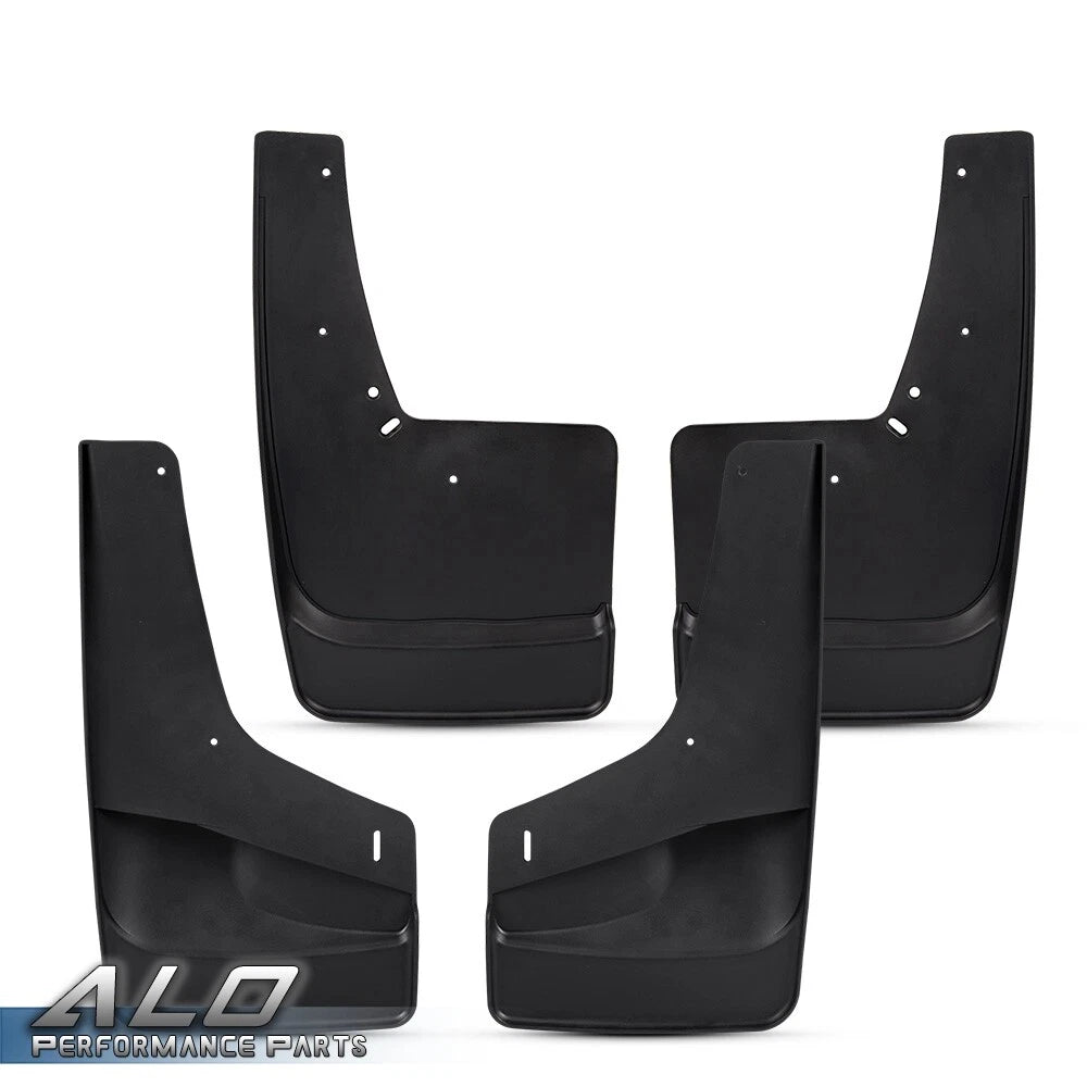 Set of 4 Splash Guards Mud Flaps for Chevy Silverado Sierra (1999–2007)