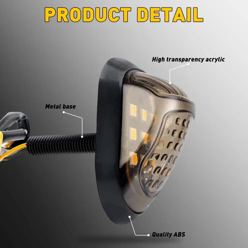 LED Turn Signal Blinker Indicator Light for Kawasaki Suzuki V