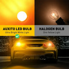 2X Amber Yellow LED Turn Signal Bulbs for Honda Civic (2006–2011)