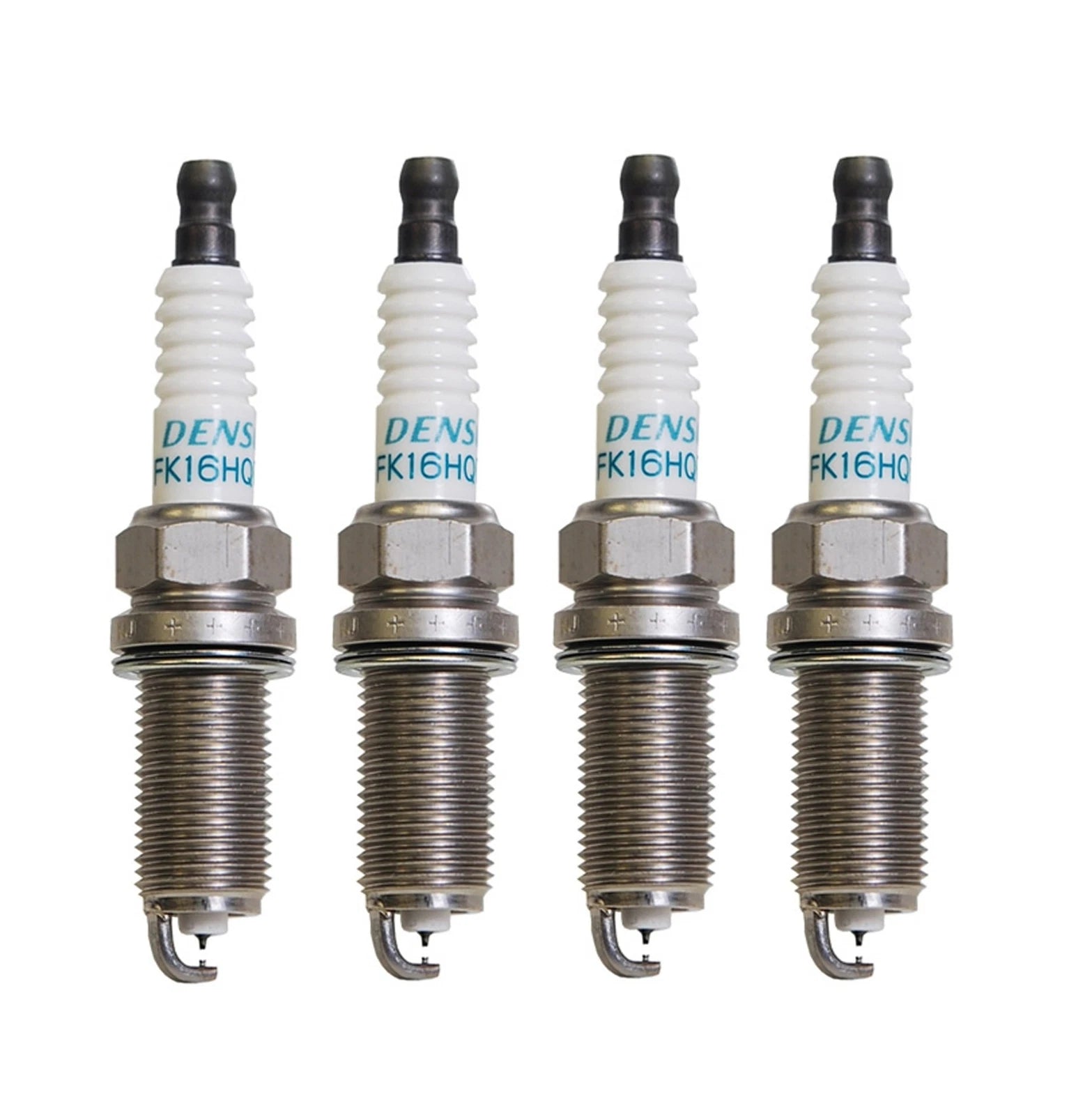 Set of 4 Denso Iridium Alloy Spark Plugs .044 Gap for Hyundai Kia