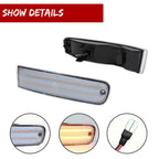 Clear Amber LED Turn Signal Light for Honda Prelude (1992–1996)