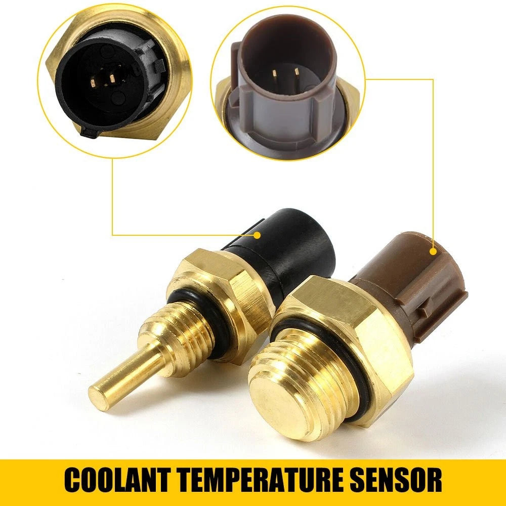 2X Radiator Coolant Fan Temperature Sensor for Honda Acura