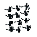 Set of 20 Door Panel Clips and Trim Retainers for Ford (1975)