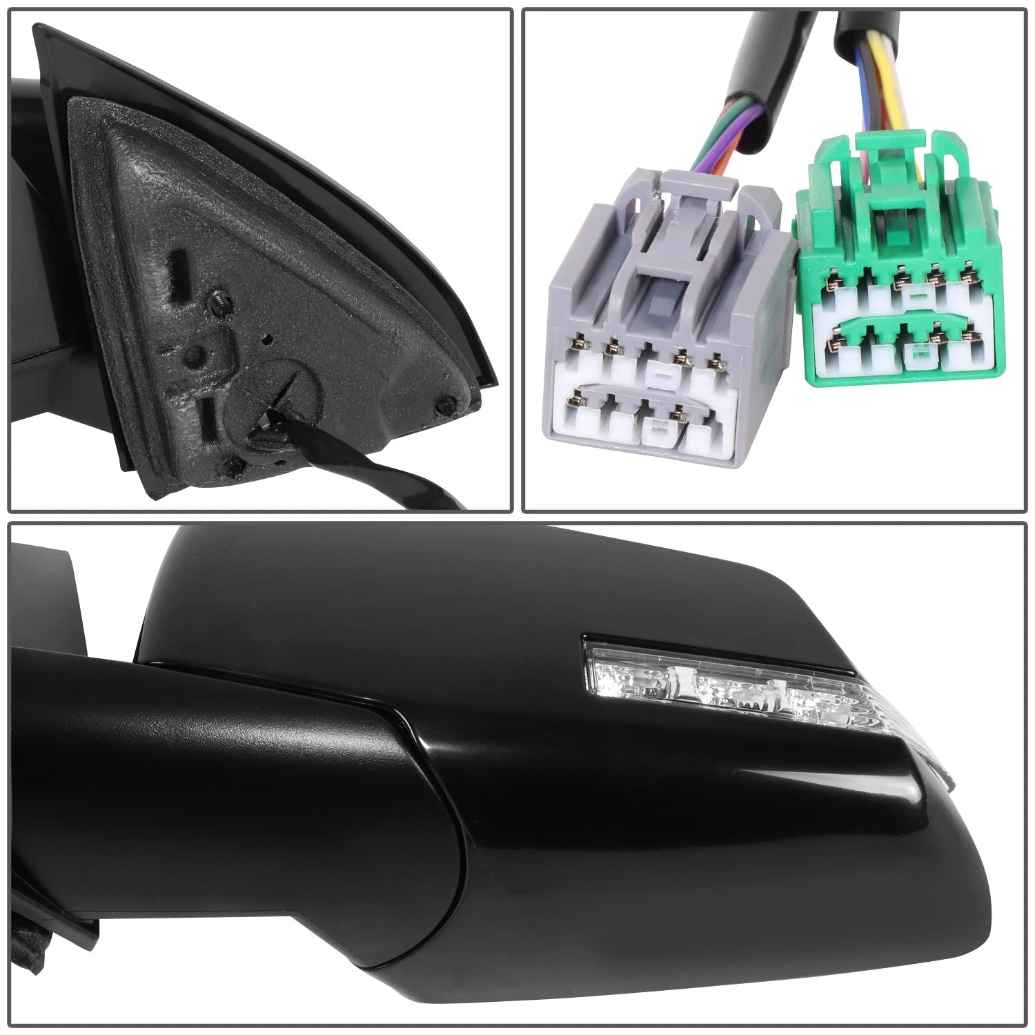 Power Fold Heat Signal Memory Side Mirror for Saturn Outlook (2008–2010)