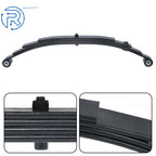 Set of 4 Leaf Springs for Trailer Axle Suspension (3500lbs)