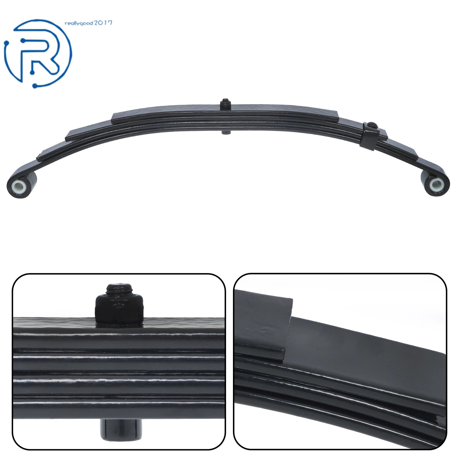 Set of 4 Leaf Springs for Trailer Axle Suspension (3500lbs)