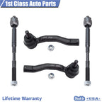 10pc Lower Control Arm Ball Joint Tie Rod Sway Bar for Toyota Corolla (2003–2008)