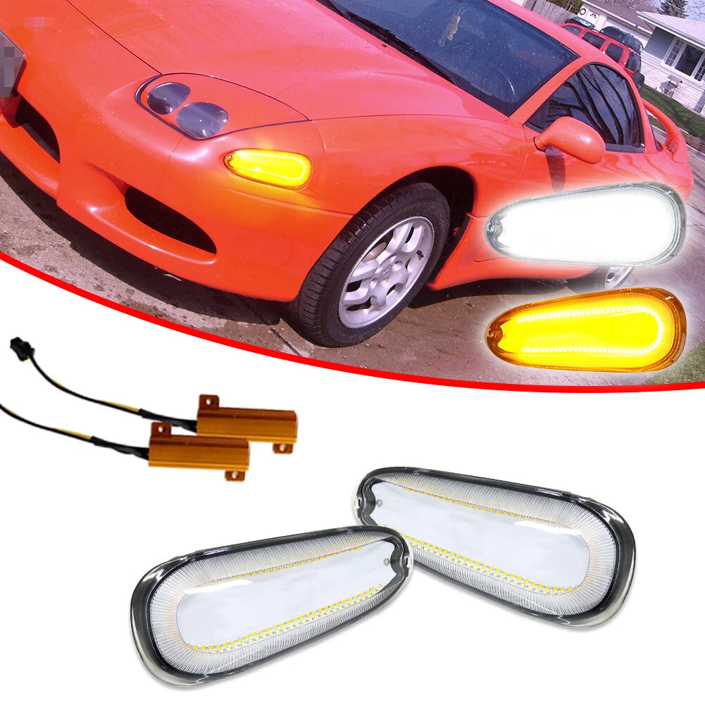 Clear Corner DRL Signal Lights for Mitsubishi 3000GT (1994–1998)