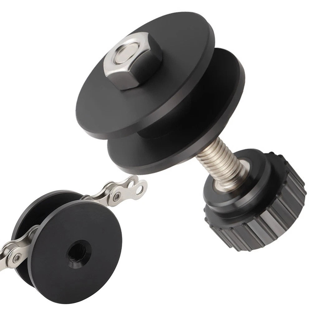 Bike Chain Holder Tool with Anti Jumping Design for Bicycle Cleaning