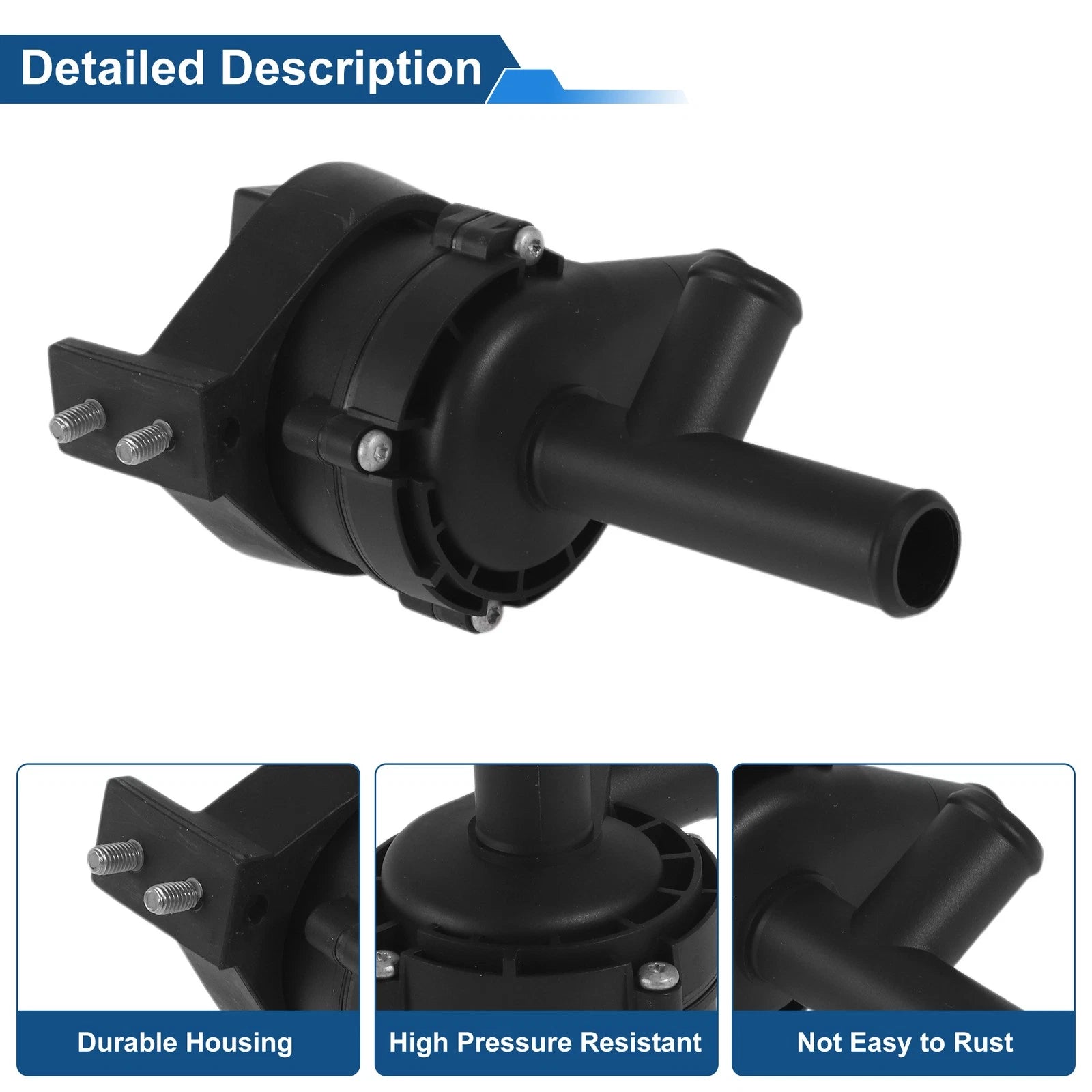 Auxiliary Cooling Water Pump for Mercedes-Benz S-Class (2005–2013) No. 2218350064