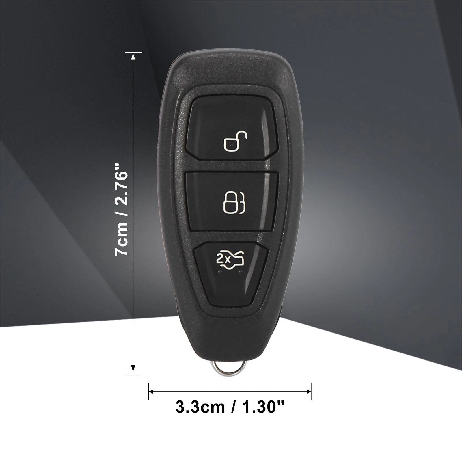 Keyless Entry Remote Key Fob for Ford Focus (433MHz, KR55WK4880)