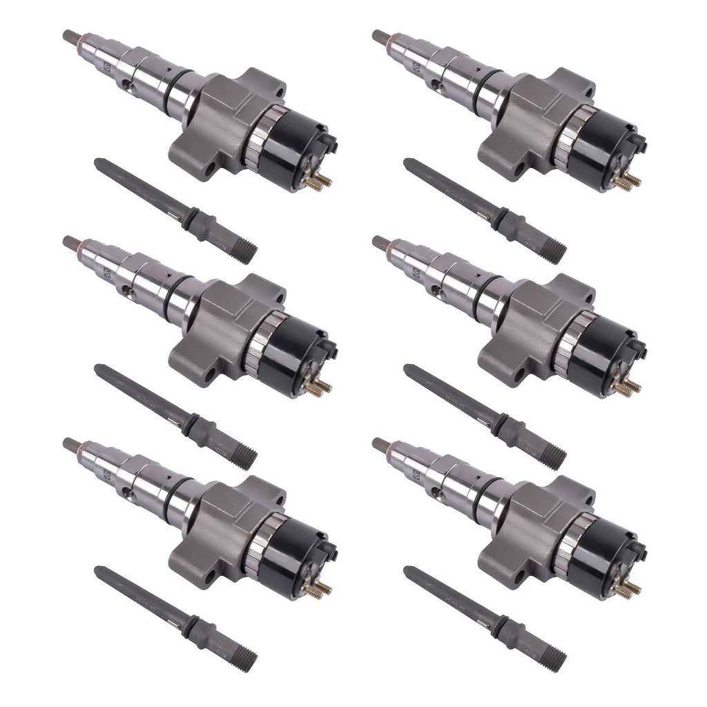Set of 6 Fuel Injectors for Cummins ISL ISC 8.9L Diesel