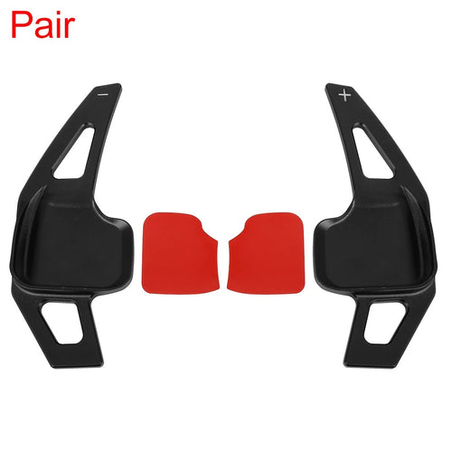 1 Pair Aluminum Alloy Black Steering Wheel Shift Paddle for BMW F22 F23 F30 (2012–2019)