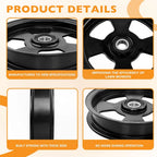 Mower Deck Flat Idler Pulley for Exmark Lazer Z, Toro (2000–2023) 136-5404, 114-5895