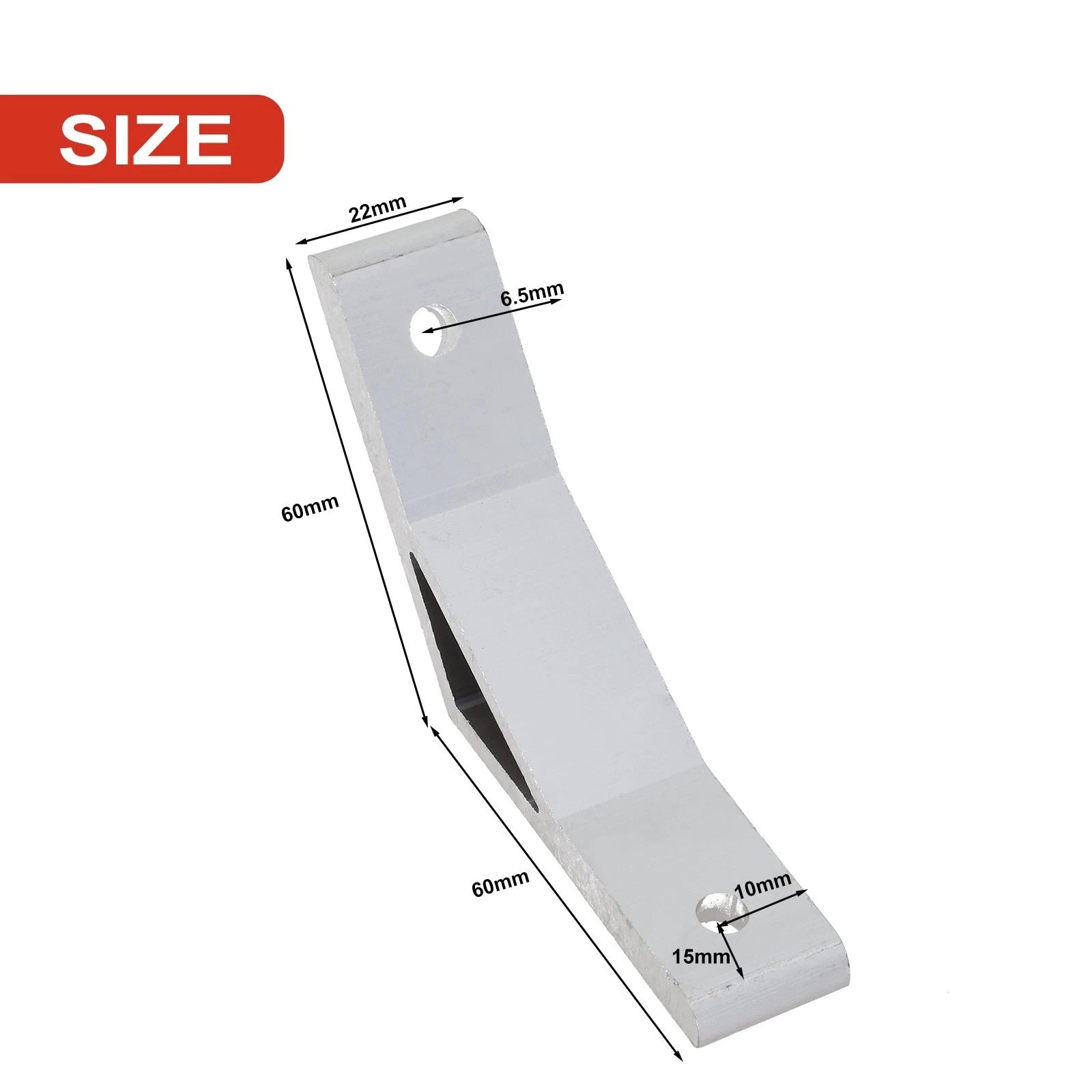 135 Degree Bracket for Aluminum Profiles
