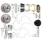 Front Brake Disc Conversion Kit for Chevrolet (1959–1964) w/ Master Cylinder