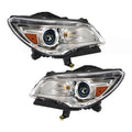 HID/Xenon Headlight Pair for Buick Enclave (2013–2017) w/o AFS w/Bulb