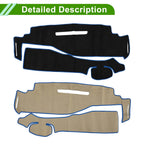 Dashboard Dash Cover Mat for Nissan Serena C27 (2016–2022) Black Blue