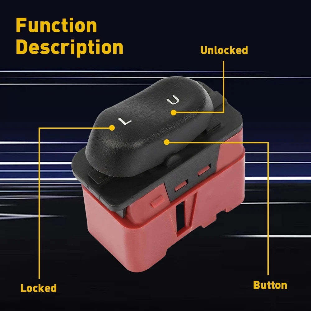 Power Door Lock Switch for Ford F150 F250 F350 (2004–2008)