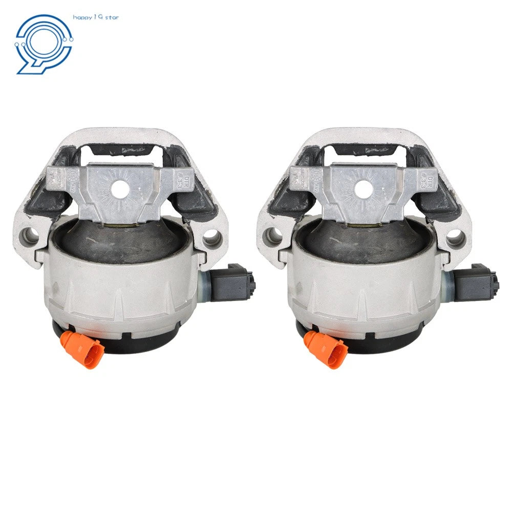 Pair of L&R Side Engine Mounts for Audi A6 A7 Quattro (2012–2018)
