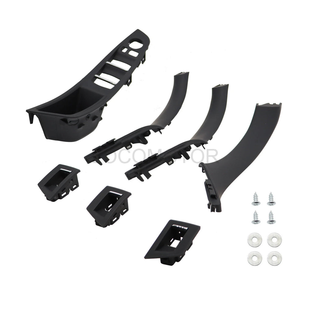 Inner Door Panel Handle Pull Trim Cover for BMW 5 Series F10 F11 (2010–2016)