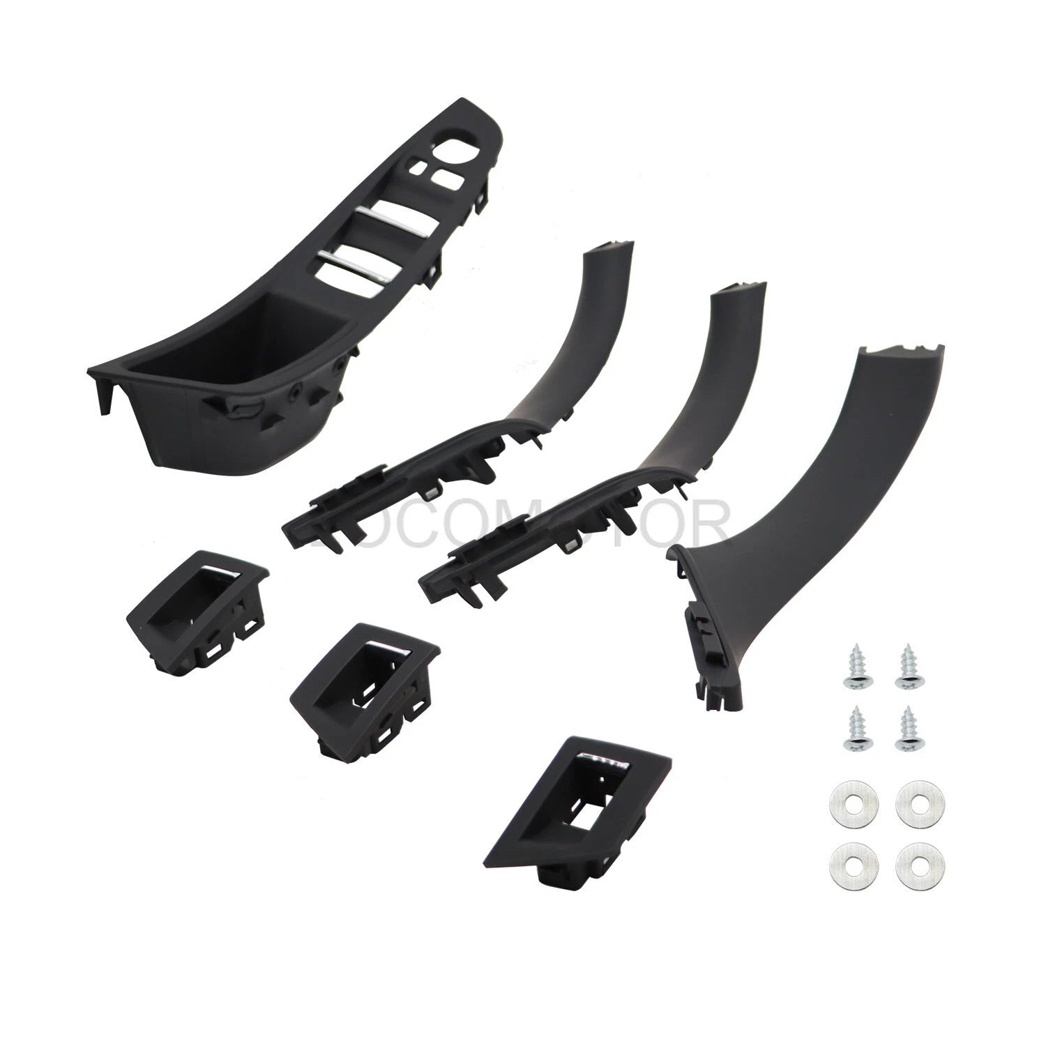 Inner Door Panel Handle Pull Trim Cover for BMW 5 Series F10 F11 (2010–2016)
