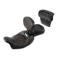 Driver & Passenger Seats Backrest Pad for Harley Touring Models (2014–2023)