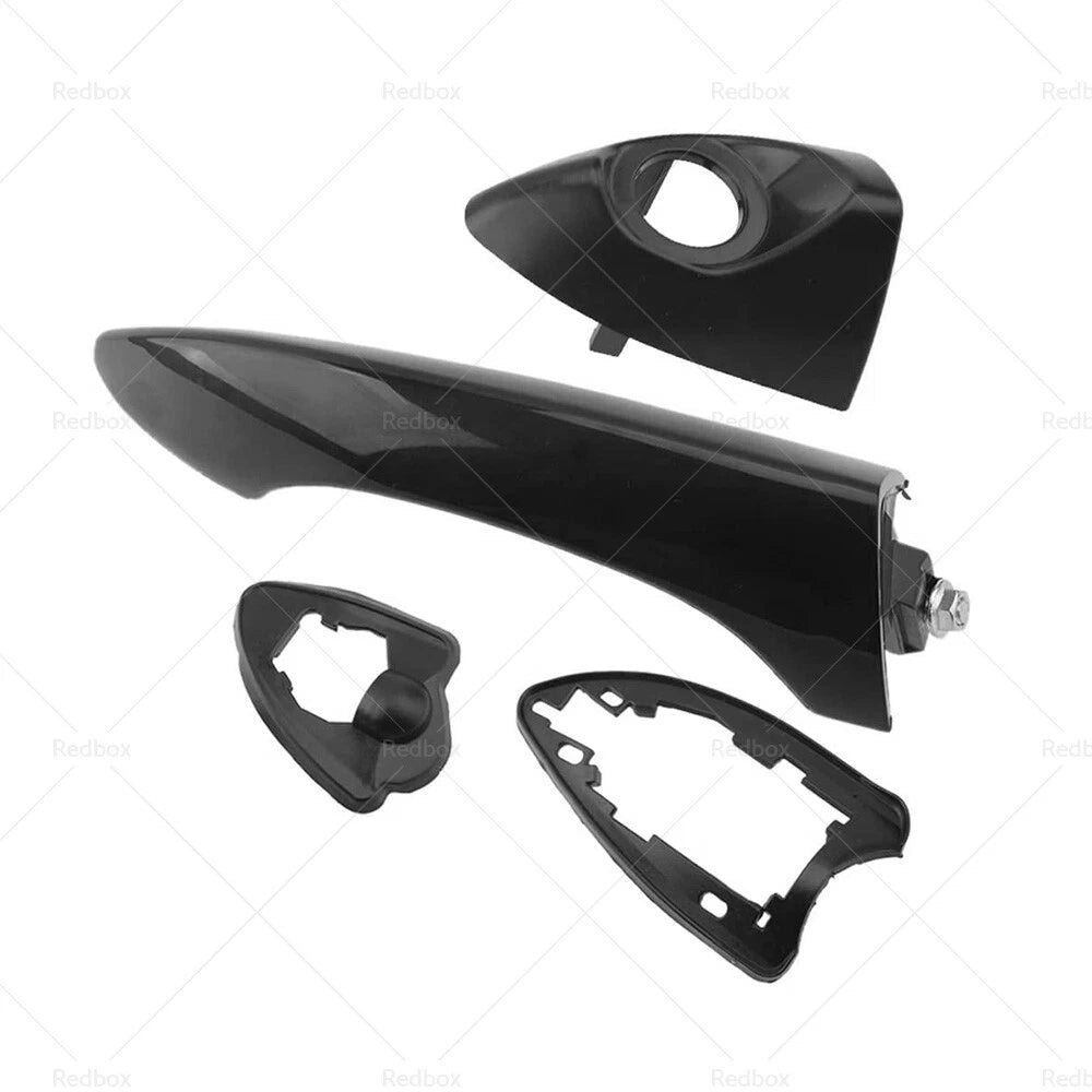 Front Right Outer Door Handle for BMW X5 E53 (2000–2006) Bright Black
