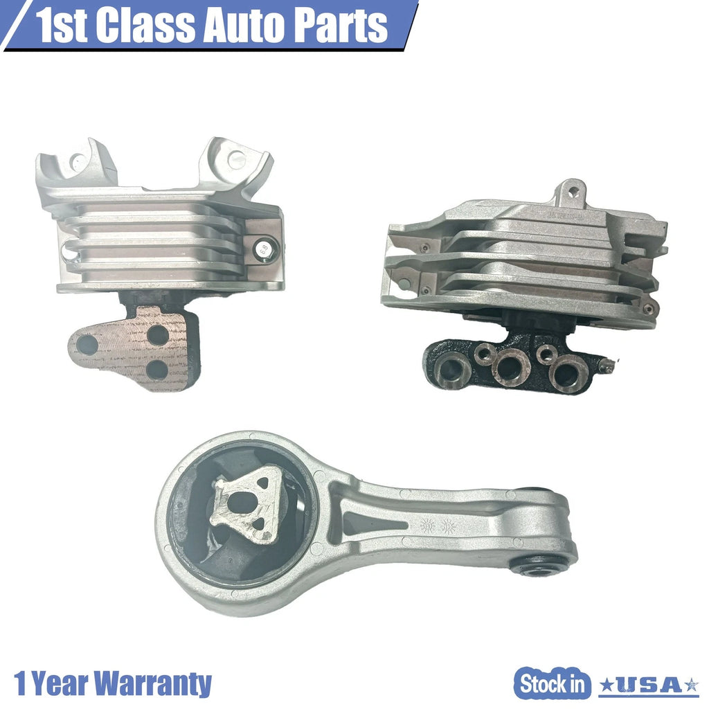 3X Front Motor & Trans Mounts for Dodge Journey (2011-2018)