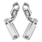 1-1/4" Highway Short Mounting Foot Pegs for Harley Touring Electra Glide