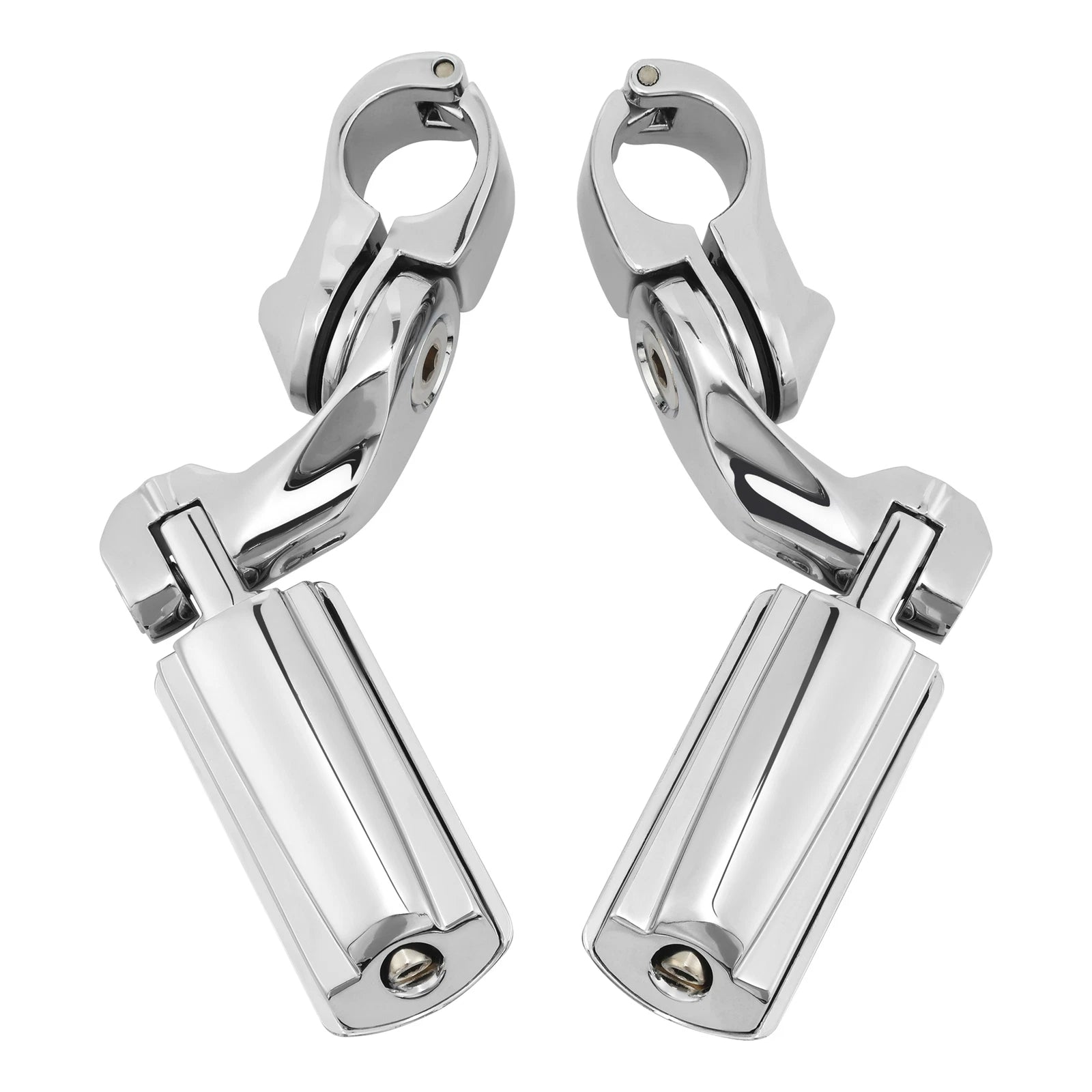 1-1/4" Highway Short Mounting Foot Pegs for Harley Touring Electra Glide