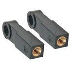 2X Outboard Remote Control Cable End for Shift Control Box Replacement
