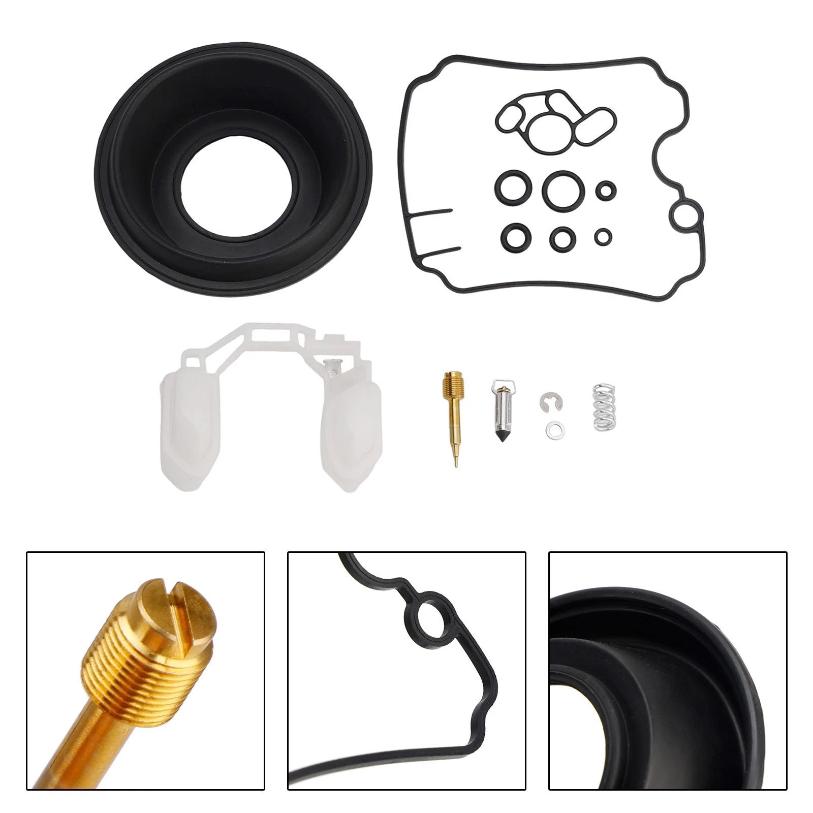 1X Carburetor Rebuild Kit for Yamaha TDM850 (1991–1993) TRX850 (1996–1999)